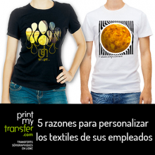 Compañías: 5 razones para personalizar los textiles de sus empleados. Compañías: 5 razones para personalizar los textiles de sus empleados.