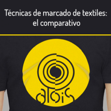 Técnicas de marcado textil: el comparativo Técnicas de marcado textil: el comparativo